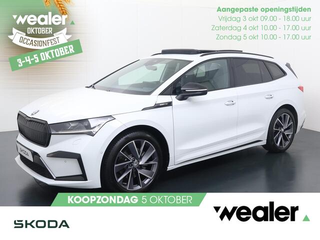 Skoda Enyaq iV 60 Sportline | 180 PK | Automaat | SoH 91% | Multifunctioneel stuurwiel | Adaptive Cruisecontrol | Stoelverwarming |