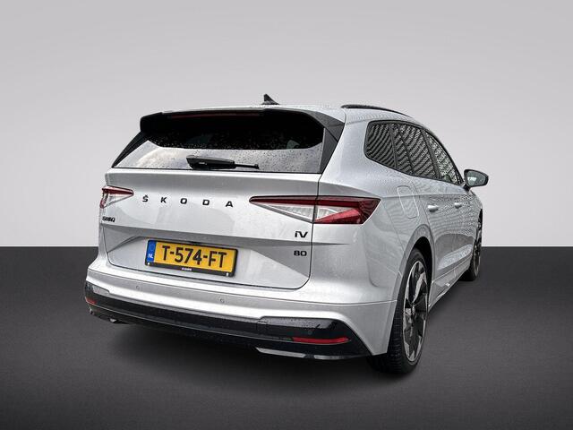 Skoda Enyaq iV 80 Sportline HUD Display | Stoel & Stuurverwarming | Camera | Parkeersensoren V+A | Crystal Grille | Navigatie | Canton Audio | Carplay of Android Auto