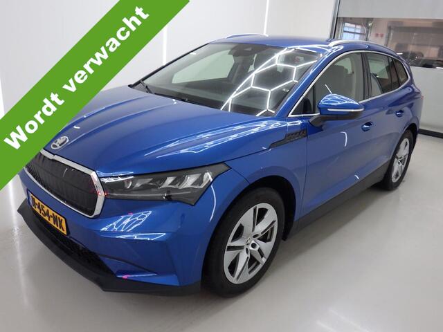 Skoda Enyaq iV 80 Wegklapbare trekhaak - Leder/Alcantara - Achteruitrijcamera - Stuurverwarming - 12% bijtelling