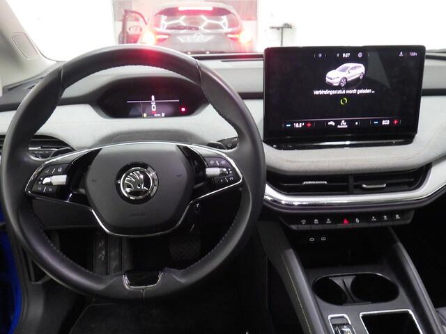 Skoda Enyaq iV 80 Wegklapbare trekhaak - Leder/Alcantara - Achteruitrijcamera - Stuurverwarming - 12% bijtelling