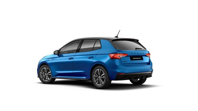 Skoda FABIA Monte Carlo 1.0 TSI 95 pk 5 versn. Hand | Verwarmbare voorstoelen | Hill start | Zwart dak