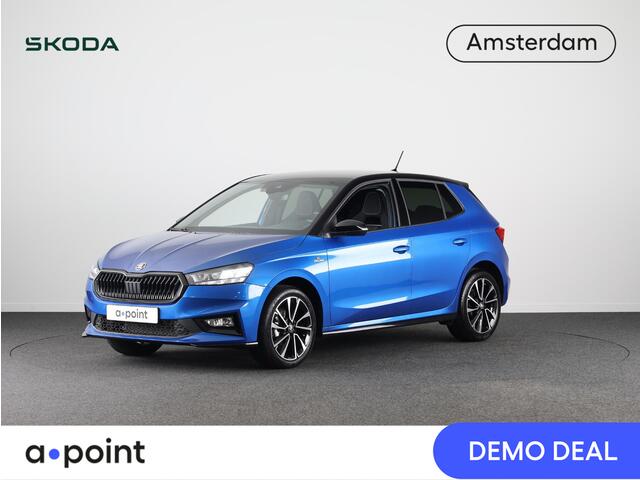 Skoda FABIA 1.0 TSI Monte Carlo 95PK | 17 inch Lichtmetalen velgen | Navigatie via App | Parkeercamera