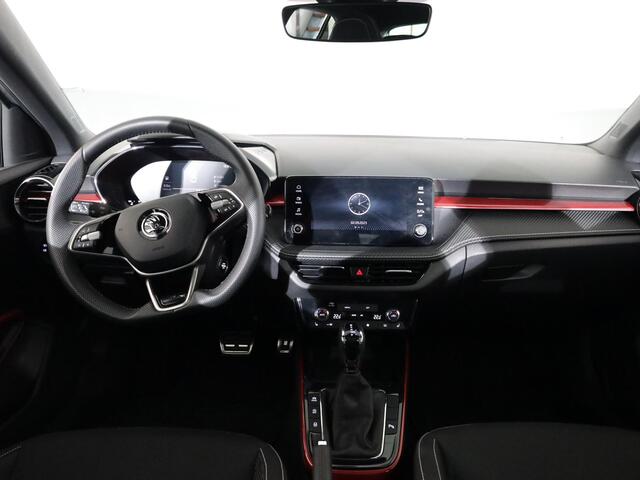 Skoda FABIA 1.0 TSI Monte Carlo 115 pk Automaat (DSG) | Verlengde garantie | Navigatie via App | Panoramadak | Parkeersensoren | Achteruitrijcamera | Stoelverwarming |