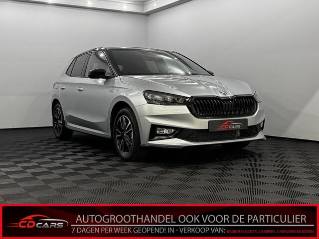 Skoda FABIA 1.0 TSI Monte Carlo Clima, Camera, Navi, Keyless start, Cruise control, Virtual desk, Winterpakket, Clima