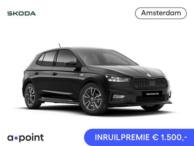 Skoda FABIA Monte Carlo 1.0 TSI 115 pk 7 versn. DSG | Travel assist plus | Verwarmbare voorstoelen