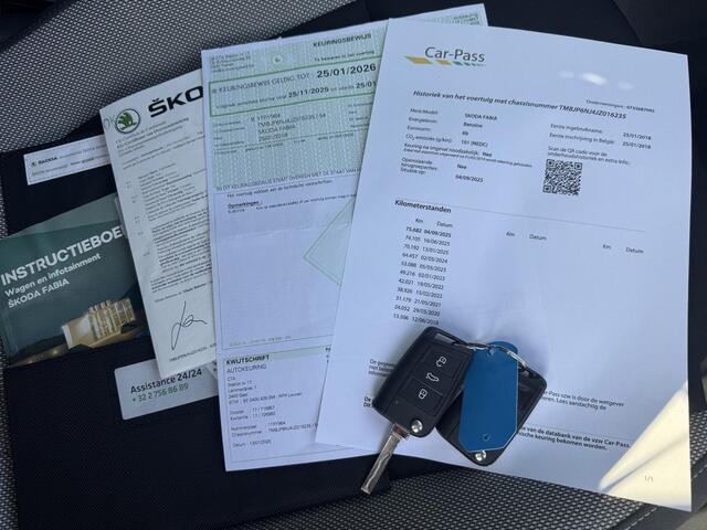 Skoda FABIA 1.0 TSI Drive Airco/Cruise/75dkm...