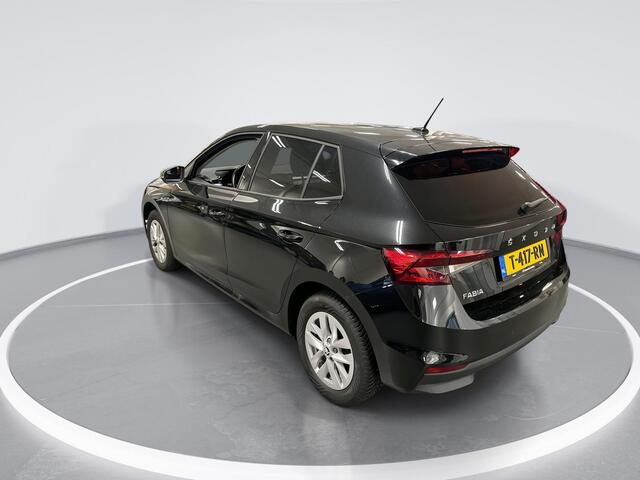 Skoda FABIA 1.0 TSI 95pk Ambition · Apple/Android Car · P-Sensoren · Airco · DAB · Cruise Control · Getint Glas · 15'' Inch · Garantie t/m 22-08-2027 of 100.000km