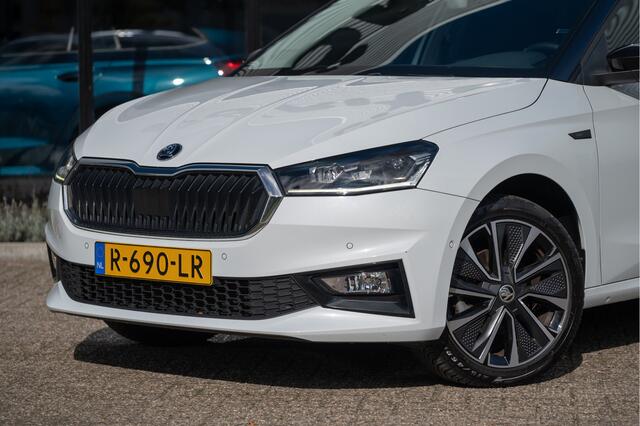 Skoda FABIA 1.0 TSI 110pk DSG First Edition | Nieuw model | VOL | Virtual | Navi | Camera | Park Assist | Stoel- Stuurverw. | Color Concept | 17"