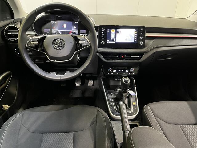 Skoda FABIA 1.0 TSI Business Edition / FABRIEKSGARANTIE TOT 2028/ CRUISE/ KEYLESS/ LED/ DIGITAL DASH/ LEDER STUUR/ CLIMA/ STOEL VERWARM./ PARK. SENSOREN + CAMERA/ SMARTLINK/ 16" LMV