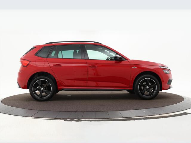 Skoda Kamiq 1.0 Tsi 110pk DSG Monte Carlo · Apple/Android Car Play · Camera · Keyless · Glazendak · P-Sensoren · 17'' Inch · Garantie t/m 29-11-2028 of 100.000km