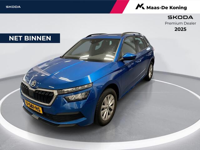 Skoda Kamiq 1.0 Tsi 115pk Sport Business · Apple/Android Car Play · Cruise Control · Camera · P-Sensoren · Stoelverwarming · 16'' Inch · Garantie t/m03-07-2027 of 100.000km