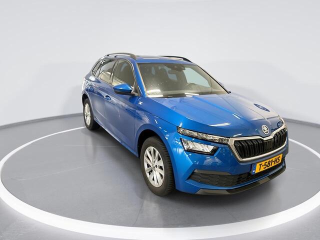 Skoda Kamiq 1.0 Tsi 115pk Sport Business · Apple/Android Car Play · Cruise Control · Camera · P-Sensoren · Stoelverwarming · 16'' Inch · Garantie t/m03-07-2027 of 100.000km