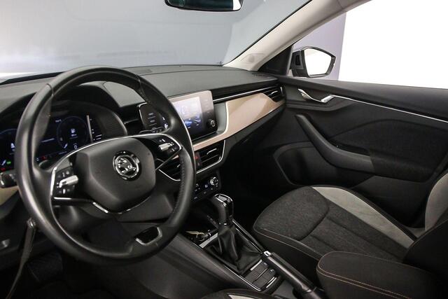 Skoda Kamiq Business Edition 1.0 TSI 110pk DSG Automaat Adaptive cruise control, Achteruitrijcamera, Elektrische achterklep, App connect, LED koplampen, Stoelverwarming