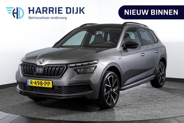 Skoda Kamiq 1.5 TSI ACT 150 PK Monte Carlo - Automaat | Pano | Elek. Trekhaak | Dig. Cockpit | Adapt. Cruise | Stoel+-stuurverw. | PDC | Camera | NAV + App. Connect | ECC | DAB | LM 18" |