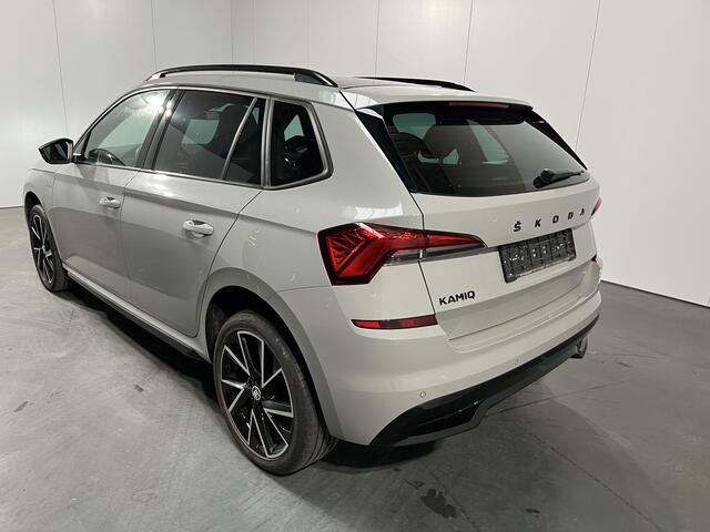 Skoda Kamiq 1.5 TSI ACT Monte Carlo / AUTOMAAT/ PANO/ 150 PK/ SMARTLINK/ KEYLESS/ PARK. SENSOREN/ STOEL-STUUR VERWARM./ CLIMA/ BLUETOOTH/ DAB./ LED