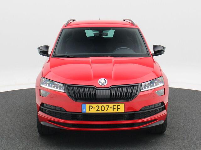 Skoda Karoq 1.5 TSi 150 Pk Automaat Sportline Business | Cruise Control | Climate Control | Stoelverwarming | Navigatie | Trekhaak | Camera | Carplay | 94863 Km!!