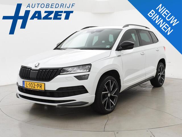Skoda Karoq 1.5 TSI 150 PK DSG AUT. SPORTLINE + 19 INCH + VIRTUAL COCKPIT | ADAPTIVE CRUISE | ELEK. TREKHAAK | SFEERVERLICHTING