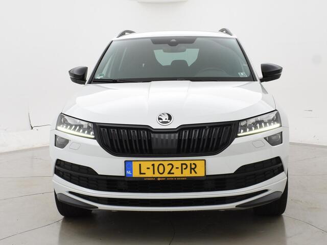 Skoda Karoq 1.5 TSI 150 PK DSG AUT. SPORTLINE + 19 INCH + VIRTUAL COCKPIT | ADAPTIVE CRUISE | ELEK. TREKHAAK | SFEERVERLICHTING