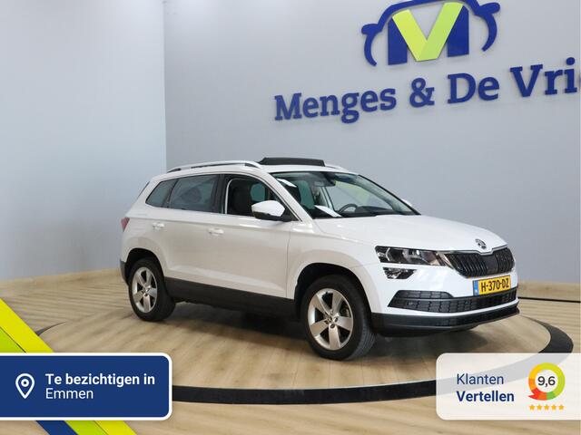 Skoda Karoq 1.0 TSI Ambition Business Airco ECC | Virtual | Panorama | Trekhaak | Stoelverwarming | NAP | Apple Carplay Android Auto | DAB | Isofix