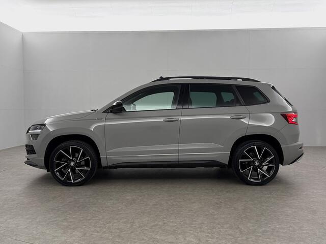 Skoda Karoq 1.5 TSI ACT 150PK Sportline Pano Sfeer Carplay Virtual Camera LED Clima Cruise Navi PDC 19''LMV