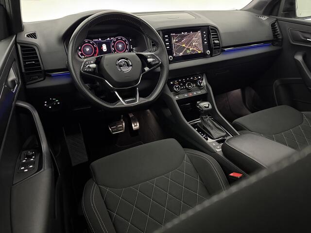 Skoda Karoq 1.5 TSI ACT 150PK Sportline Pano Sfeer Carplay Virtual Camera LED Clima Cruise Navi PDC 19''LMV