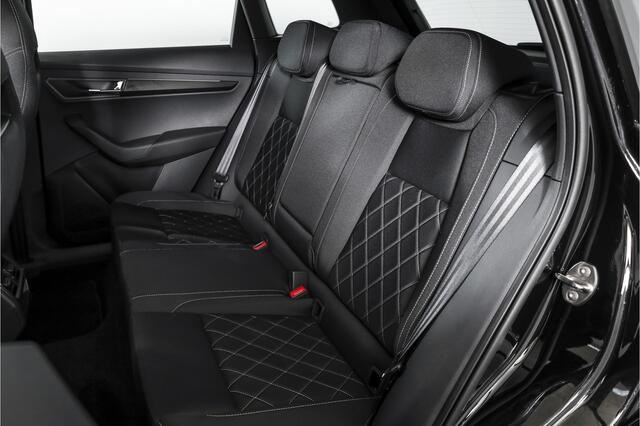 Skoda Karoq 1.5 TSI 150 PK ACT Sportline Business - Automaat | S/K-Panodak | Columbus pakket | Dig. Cockpit | Adapt. Cruise | Elek. Klep | Stuur-+Stoelverw. | Camera | NAV+App. Connect | ECC | LED | LM 19" | 3500