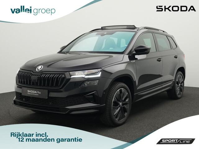 Skoda Karoq 1.5 TSI ACT 150 pk DSG Sportline Business | Panoramadak | Rondomzicht camera | CANTON sound | Matrix LED | 18 inch