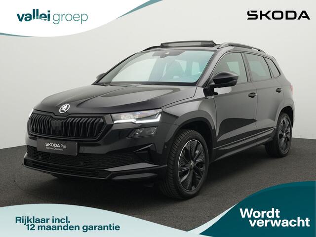 Skoda Karoq 1.5 TSI ACT 150 pk DSG Sportline Business | Panoramadak | Navigatie Columbus | Rondomzicht camera | Stuur-/achterbankverwarming | Canton | Matrix LED
