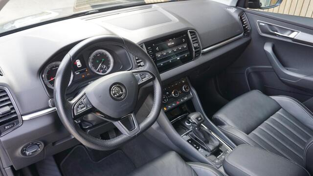 Skoda Karoq 1.5 TSI 150pk ACT Style Business Leder Canton Keyless * 75837km* Standkachel Stoelverw 18inch LM *1ste eigenaar*