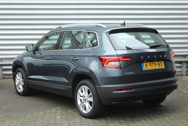 Skoda Karoq 1.5 TSI ACT 150pk Business Edition Plus NL-Auto NAP Clima Cruise Navi Camera Canton El. Klep 17"LMV