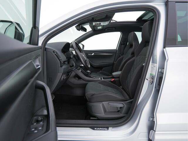 Skoda Karoq 1.5 TSI ACT Sportline Business Aut. *PANO | DIGI-COCKPIT | ADAPTIVE-CRUISE | FULL-LED | BLIND-SPOT | HEATED-SPORTSEATS | CAMERA | AMIENT-LIGHT | NAVI-FULLMAP | KEYLESS | DAB+ | SHIFT-PADDLES | PRIVACY-GLASS | 19''ALU*