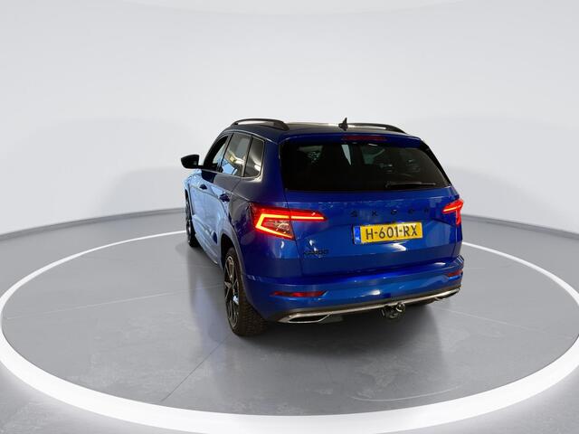 Skoda Karoq 1.5 TSI ACT 150pk DSG Sportline Business · Panoramadak · Camera · Trekhaak · Apple/Android Car Play · 19'' LMV · Keyless ·