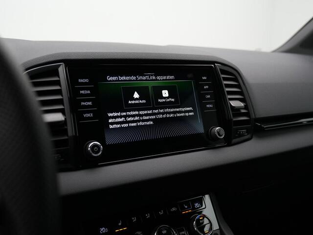Skoda Karoq 1.5 TSI ACT 150 pk DSG Sportline Business | Matrix LED | Canton | Stuur-/achterbankverwarming | Achteruitrijcamera