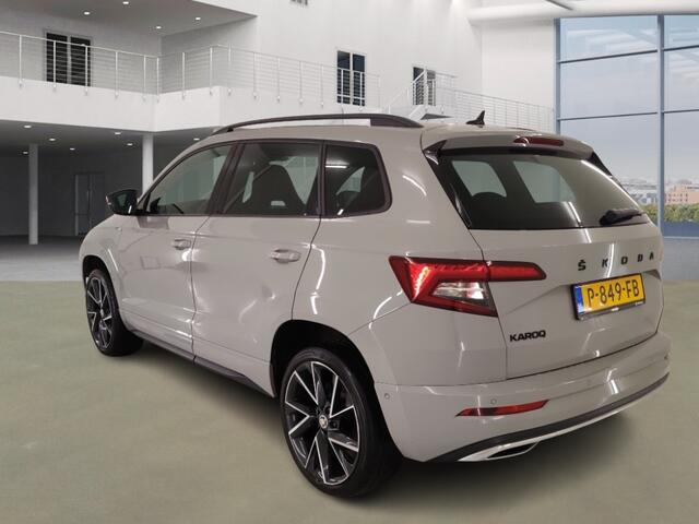Skoda Karoq 1.5 TSI DSG ACT Sportline Business Wegklapbare trekhaak - Adaptieve Cr.control - Stoel+Stuur+Voorruitverwarming - Elektrische achterklep - Premium audio - 19Inch LMV