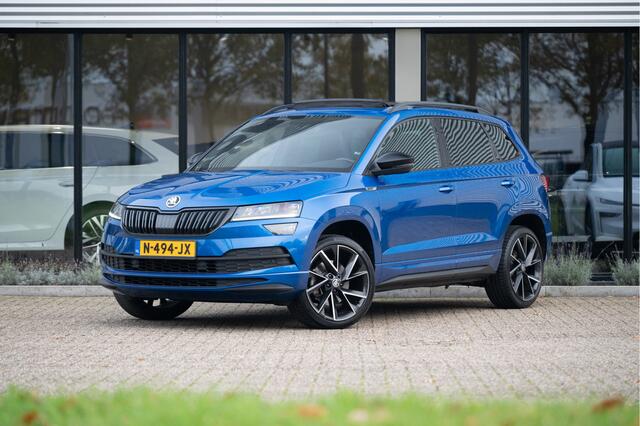 Skoda Karoq 1.5 TSI ACT Sportline Business | Pano | Adapt. Cruise | Elek. Achterklep | 19" | Camera | Navi | Apple Carplay