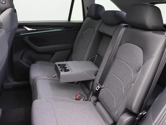 Skoda Kodiaq 1.5 TSI MHEV Business Edition 7p. 150PK DSG matrix led, trekhaak, adaptive cruise met travel assist, side assist, achteruitrijcamera, schuif-kanteldak, stuur-stoelverwarming, keyless, alarm, 19" lichtmetaal