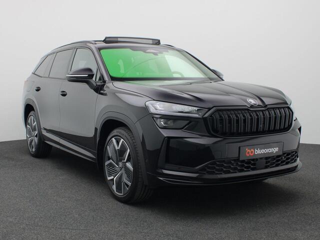 Skoda Kodiaq 1.5 TSI MHEV Sportline Business 7p 150PK DSG Matrix led, trekhaak, Canton sound, verwarmbare voorruit, panoramadak, elektrische voorstoelen, keyless, derde zitrij, 20" lichtmetaal