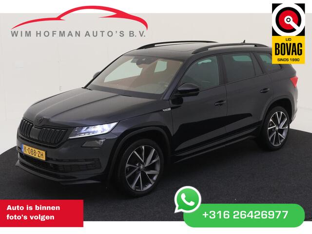 Skoda Kodiaq 1.5 TSI Sportline Business Pano Trekh Cam Elk. Aklep Mem steats Leer