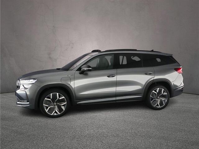 Skoda Kodiaq Sportline Business 1.5 TSI PHEV 204pk DSG Automaat Trekhaak, Panoramadak, 360 camera, Head up display, Adaptive cruise control, Achteruitrijcamera, Elektrische achterklep