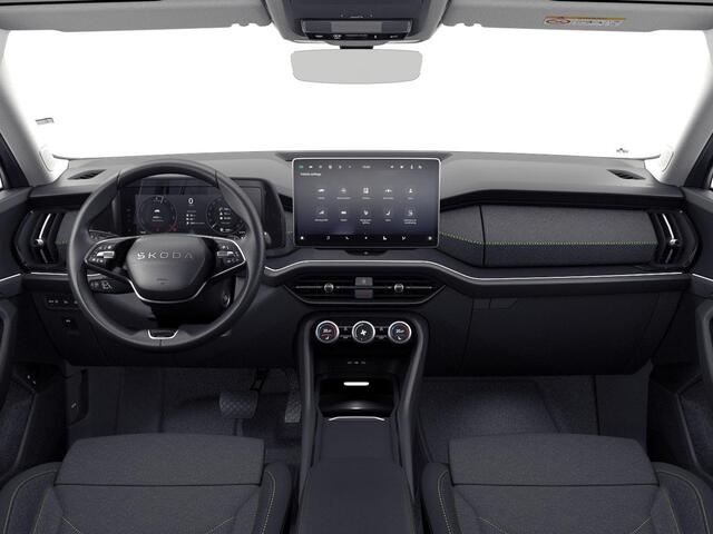 Skoda Kodiaq Business Edition 1.5 TSI PHEV 150 kW | Wegklapbare Trekhaak | Winterpakket | 18" Lichtmetalen Velgen | Sunset | Verwarmbare Voorruit