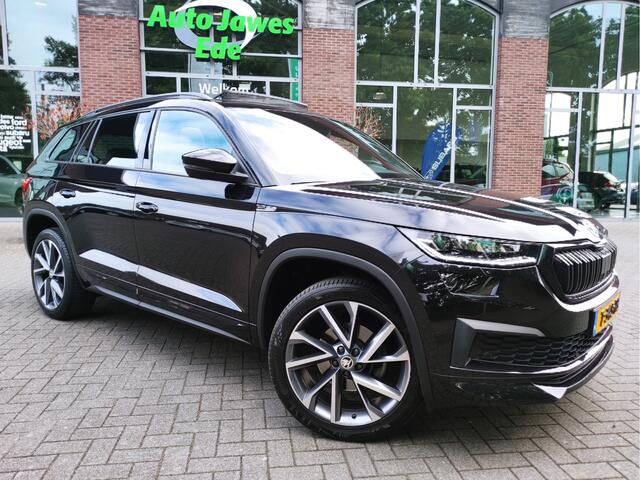 Skoda Kodiaq 1.5 TSI DSG Sportline Business Panoramadak - Trekhaak - Adaptieve Cr.control - 20Inch LMV - Stoel+Stuur+Voorruitverwarming