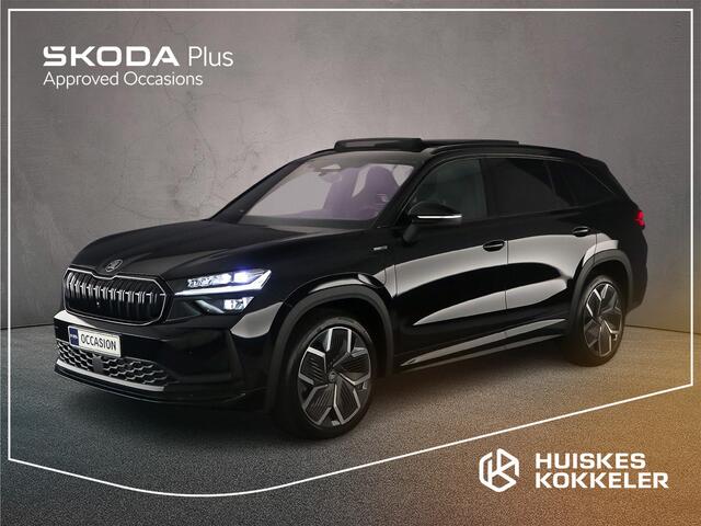 Skoda Kodiaq Sportline Business 1.5 TSI PHEV 204pk DSG Automaat Trekhaak, Panoramadak, Verwarmde voorruit, Elektrische achterklep, Adaptive cruise control, Achteruitrijcamera