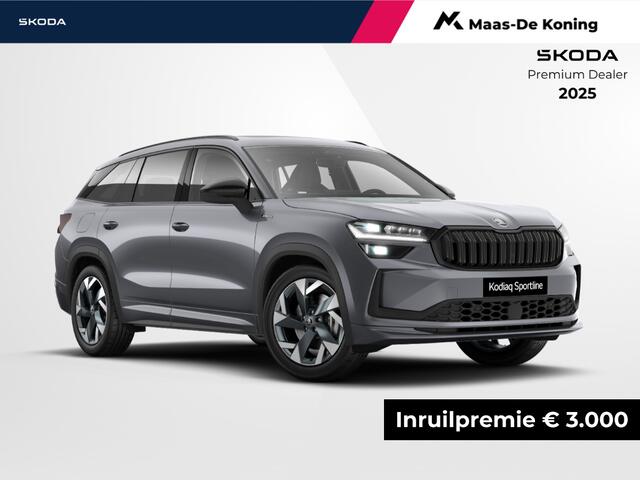 Skoda Kodiaq Sportline Business 1.5 TSI PHEV 150 kW / 204 PK SU V | Panoramadak | Trekhaak wegklapbaar | 3000,- Inruilvoordeel!!