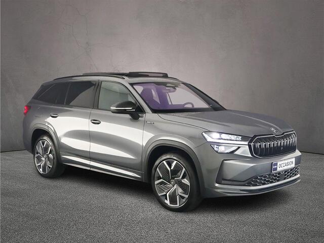 Skoda Kodiaq Sportline Business 1.5 TSI PHEV 204pk DSG Automaat Trekhaak, Panoramadak, Verwarmde voorruit, Adaptive cruiese control, Achteruitrijcamera