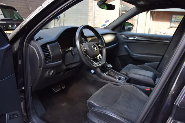 Skoda Kodiaq 1.5 TSI 150PK Sportline Business DSG Automaat | Orgineel NL | BOVAG Garantie | Trekhaak | Virtual Cockpit | 19'' Velgen | Camera | Full LED | Stoel&Stuurverwarming | Pano-Dak |