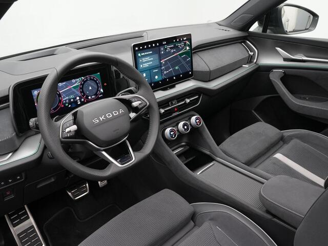 Skoda Kodiaq 1.5 TSI 204 pk DSG Sportline Business | Panoramadak | Stoelverwarming | Matrix Full LED koplampen | Trekhaak | Standkachel | Head-Up Display | 19 inch