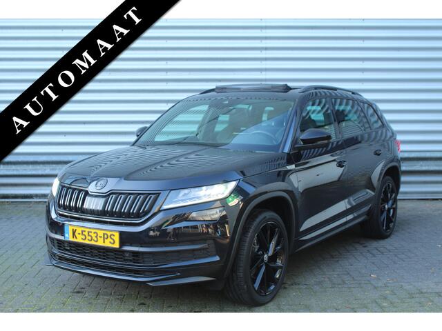 Skoda Kodiaq 1.5 TSI 150pk Sportline Business 7p. DSG7 NL-Auto NAP Panoramadak Clima Cruise Navi Camera Canton LMV Stoelverwarming Trekhaak 1800kg
