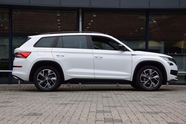 Skoda Kodiaq 1.5 TSI 150PK Sportline Business DSG Automaat | Org. NL | BOVAG Garantie | Trekhaak | Panoramadak | Virtual Cockpit | Camera | Stoelverwarming | Adaptive Cruise | Full LED |
