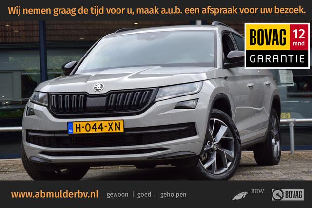Skoda Kodiaq 1.5 TSI Sportline Business 7p / 7-Persoons DSG Automaat | Org. NL | BOVAG Garantie | Trekhaak | 19'' Velgen | Virtual Cockpit | Camera | Elektrische Stoelbediening | Adaptive Cruise |