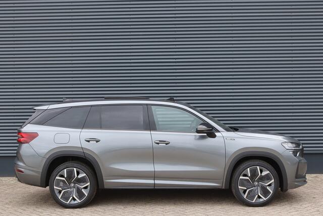 Skoda Kodiaq iV 1.5 TSI PHEV Sportline Pano/Matrix LED/DCC/ACC/Keyless/Camera/20"/Canton/Elek. stoelen+mem/Trekhaak wegkl.